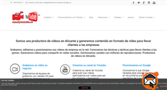 Desktop Screenshot of canalyoutube.es